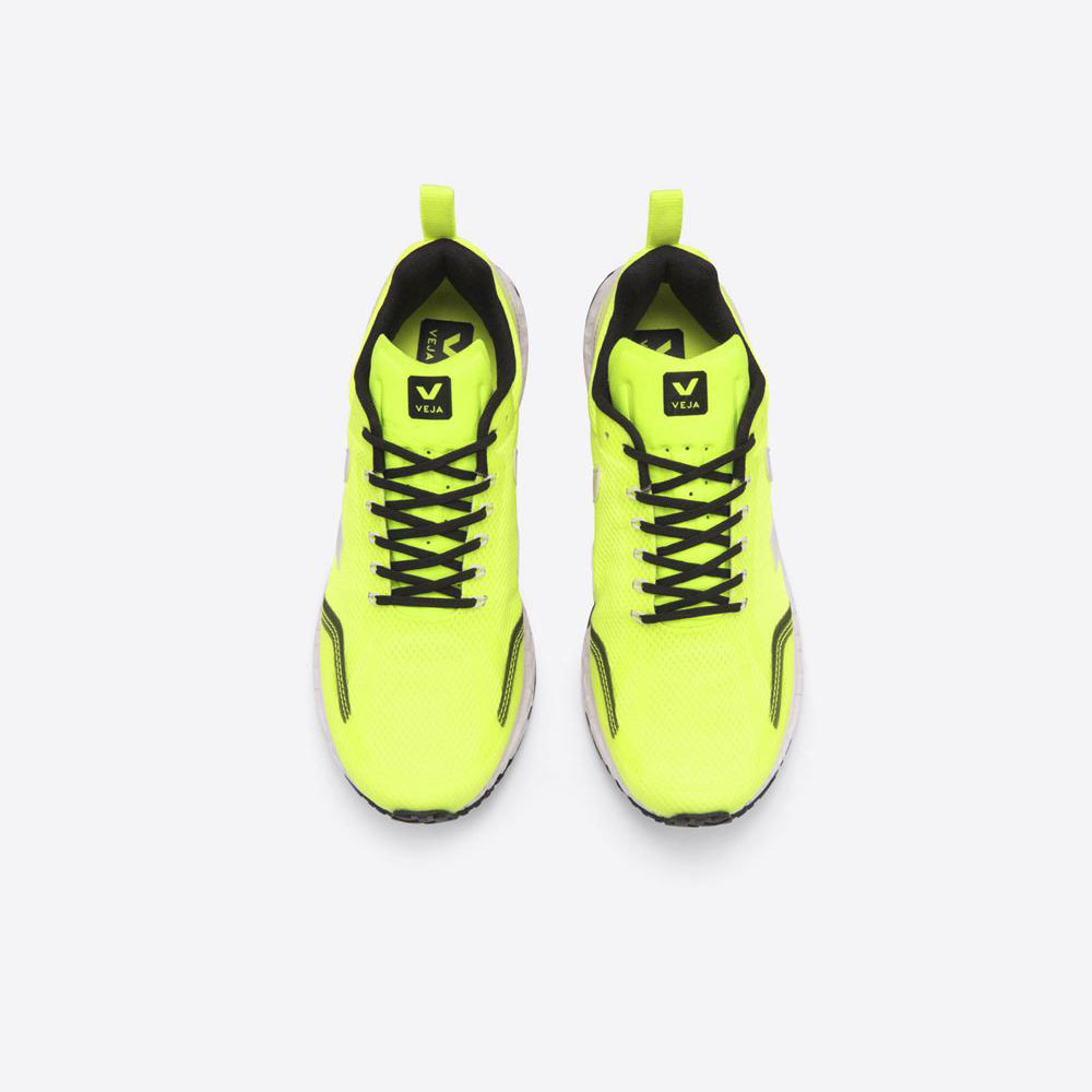 Sneakers 2025 jaune fluo